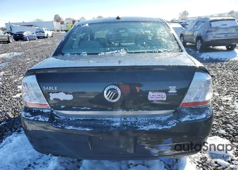 2008 Mercury Sable Luxury from USA, damaged, VIN 1MEHM40W98G615893